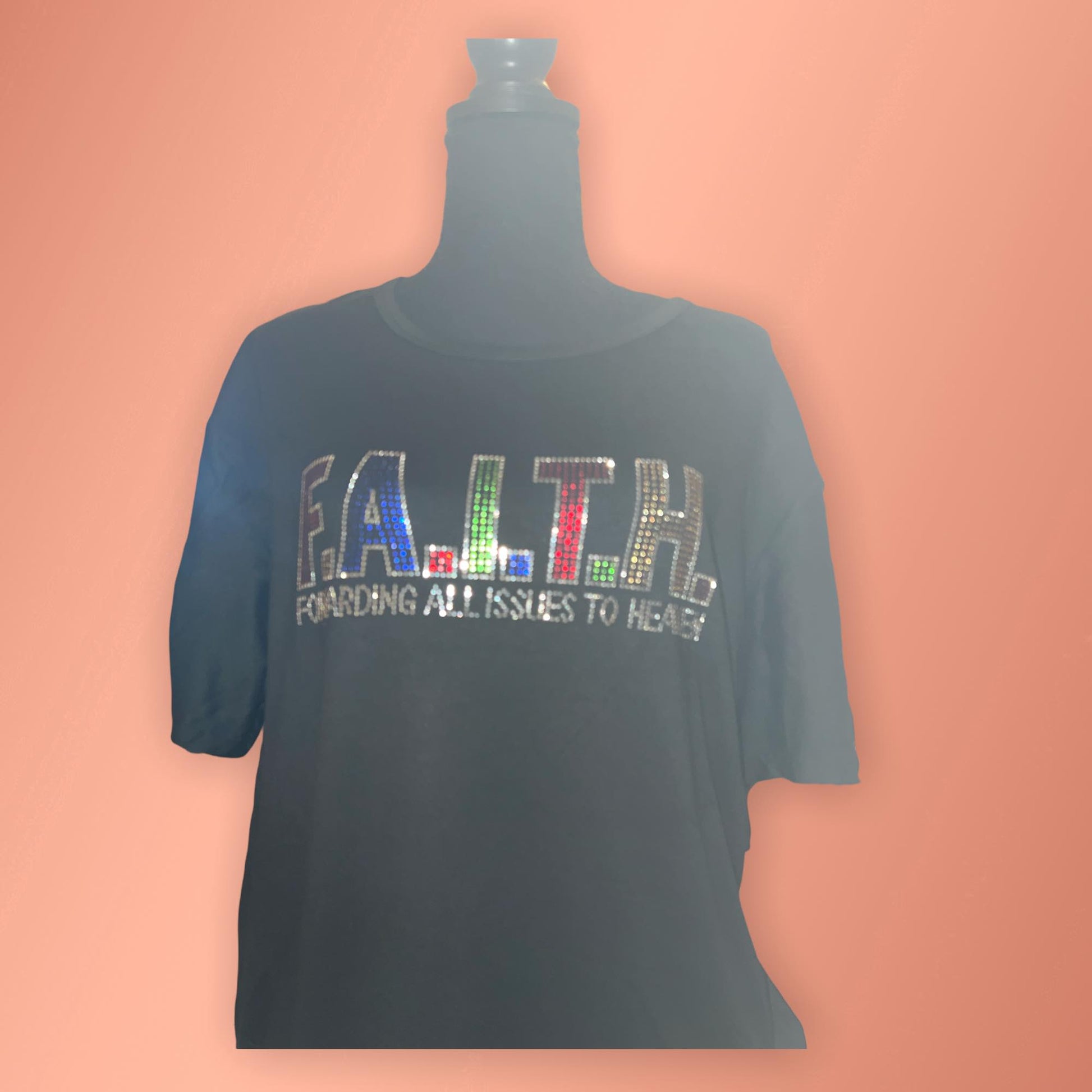 Short sleeve religous graphic tee