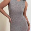 Sleeveless Knit Maxi Dress